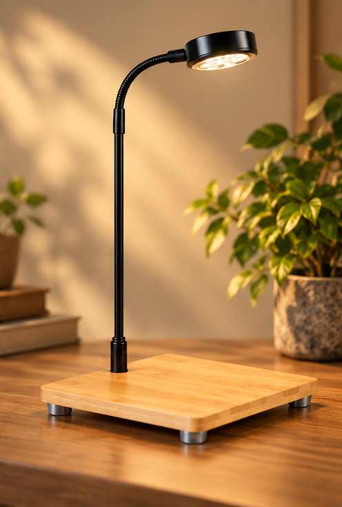 Terrarium Light Stand - Bamboo Board (3W)